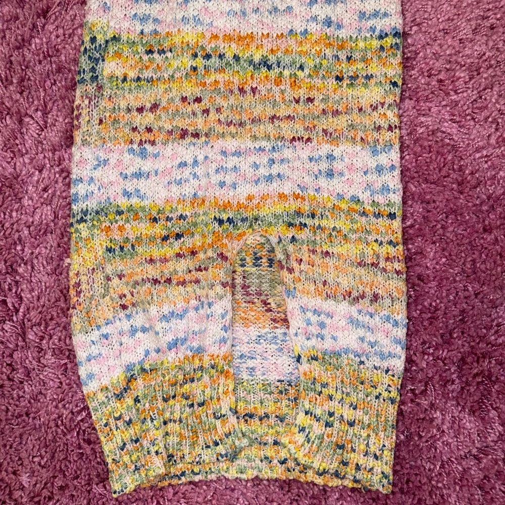 Multicolor Knit Maxi Dress - Picture 5 of 5